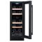 Dual temperature built-in wine cabinet for service