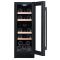 Dual temperature wine cabinet for service