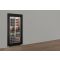 Built-in multi-temperature wine display cabinet for storage or service - 36cm deep - Mixed shelves - Flat frame