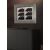 Built-in multi-temperature wine display cabinet - Inclined presentation - Flat frame