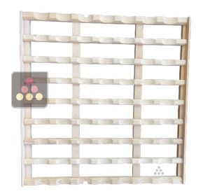 Multi-position wooden storage rack for APOGEE cellars, width 55.5 cm La SOMMELIERE