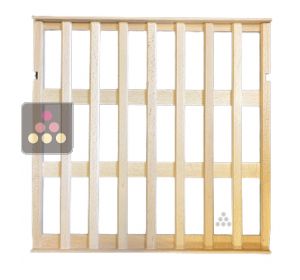 Wooden storage rack for APOGEE cellars, width 55.5 cm La SOMMELIERE