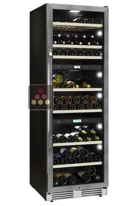 3 temperature wine cabinet for service or storage