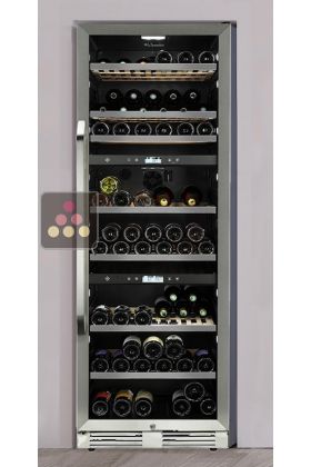 Built-in 3 temperature wine cabinet for service or storage