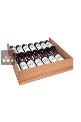 Sliding drawer for lying bottles, width 59 cm