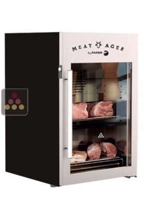 Dry aging refrigerated cabinet for meat maturation