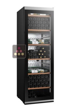 Connected single temperature wine cabinet for service or storage 