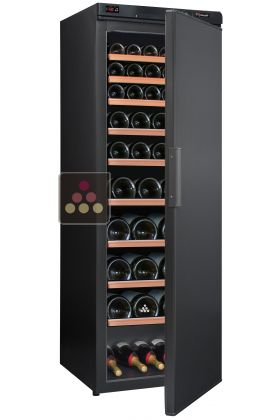 Single temperature wine cabinet for ageing or service - Sliding shelves - Special bottle sizes