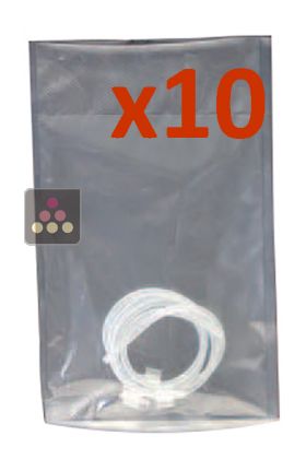 Kit with 1 dip tube + 3 fittings