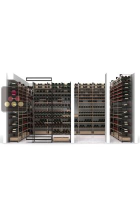 Arrangement of 1640 bottle cellars - Specific manufacturing - Essentiel System