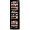 Triple temperature built in self ventilated wine service cabinet - Push/Pull opening