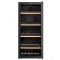 Dual temperature wine service and ageing cabinet