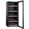 Dual temperature wine service and ageing cabinet