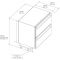 Built-in drawer fridge with customizable facade pannel - Second choice