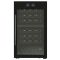 Dual temperature wine cabinet for service