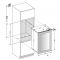Dual temperature built in wine cabinet for service or aging self-ventilated with a customizable front