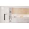 Dual temperature built in wine cabinet for service or aging self-ventilated with a customizable front