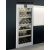 Built-in connected 2 temperature wine cabinet for aging or service