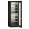 Built-in connected 2 temperature wine cabinet for ageing or service