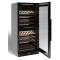 Built-in 2 temperature wine cabinet for service