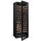 Connected mono or multi-temperature wine cabinet for service and storage with smart shelves