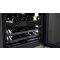 Dual temperature wine cabinet for storage and service - can be fitted
