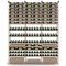 Personalised cellar fittings with steel structure and wooden strips for 1106 bottles - Essentiel bois