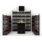 Arrangement of 1968 bottles cellars - Specific manufacturing - Essentiel System - H=220cm and H=170cm