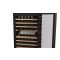 Built-in mono-temperature wine cellar for service and storage 