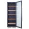 Single-temperature wine cabinet for service or storage