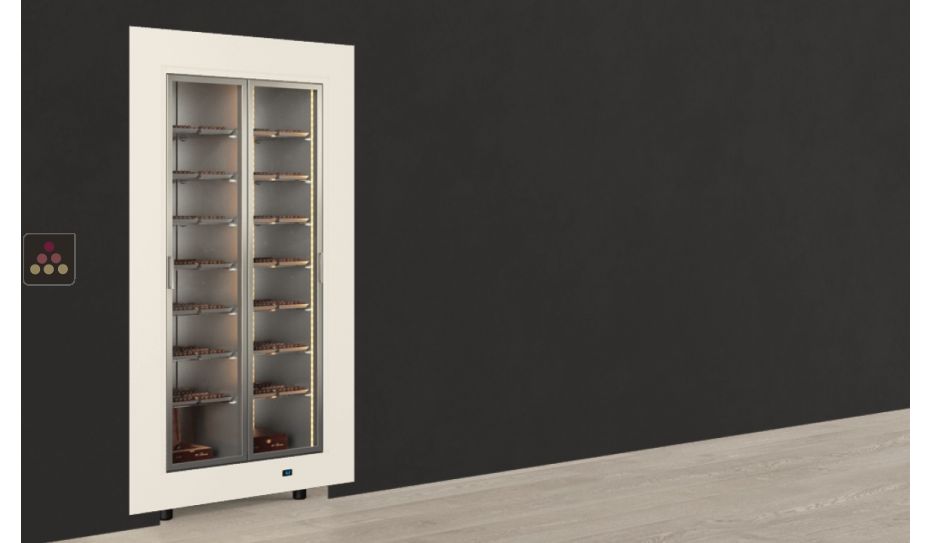 Built-in refrigerated display cabinet for chocolates 