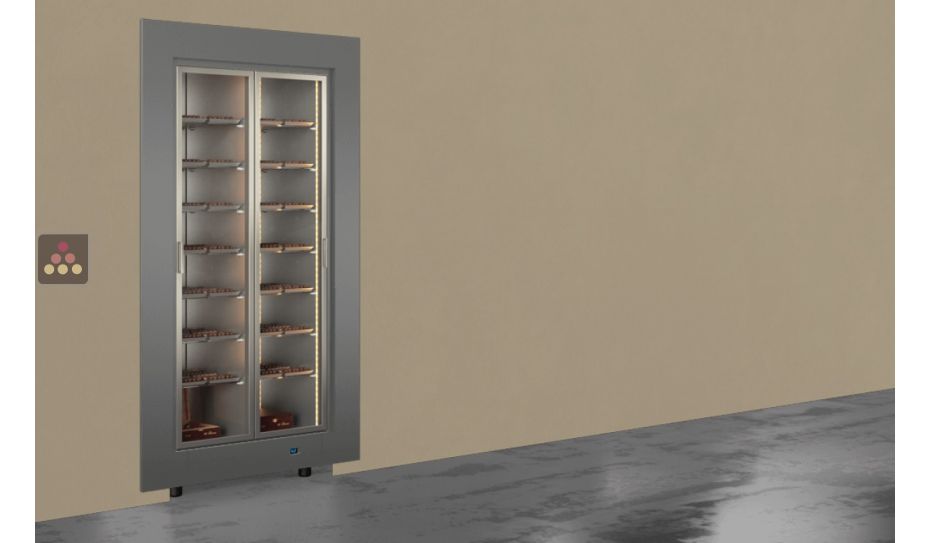 Built-in refrigerated display cabinet for chocolates 