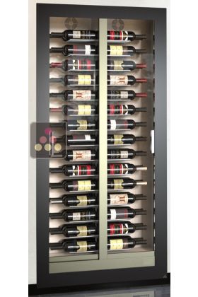 Built-in wine cabinet - Pro - Horizontal bottles - 38cm deep