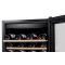 Single temperature wine service cabinet