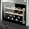 Outdoor mobile bar with refrigerated cabinet and insulated presentation bin with protective cover, chopping board and serving tray - Occasion