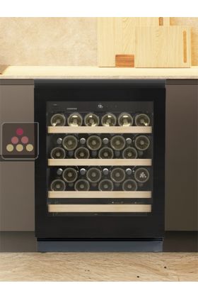 Single temperature wine cabinet for storage and service - can be fitted
