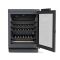 Single temperature built-in wine cabinet for storage and/or service - Customizable front

