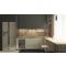 Single temperature built-in wine cabinet for storage and/or service - Customizable front
