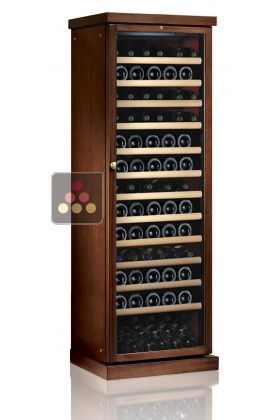 Single temperature wine storage or service cabinet