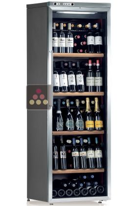 Single temperature wine storage or service cabinet