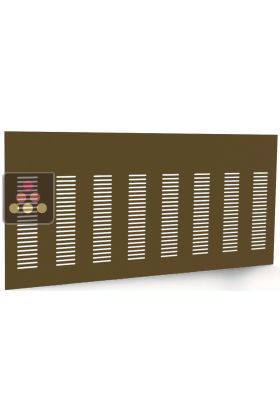 MDF deflector panel for wine cabinet elevated built-in installation - 2 moduls - standard depth