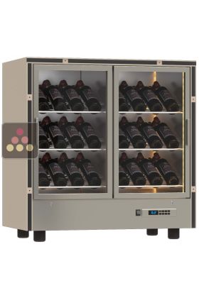 Wine cabinet module - 42 bottles - easy access