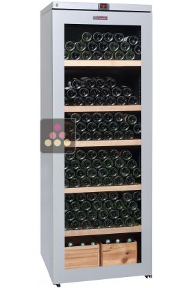 Multi-Temperature wine service and storage cabinet