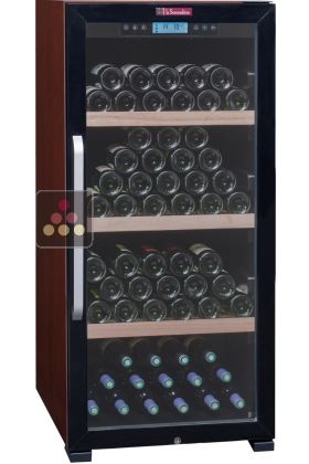 Single temperature wine storage or service cabinet