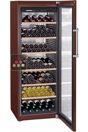 Single temperature wine ageing and service cabinet 