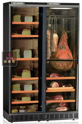 Combined built in delicatessen & cheese cabinet - up to 180kg capacity