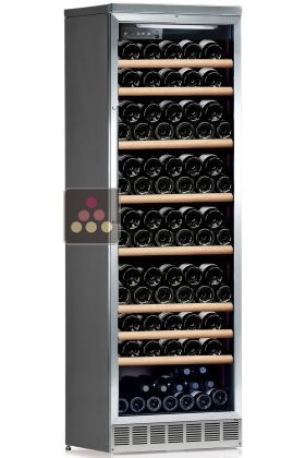 Multi-temperature built in wine service and storage cabinet