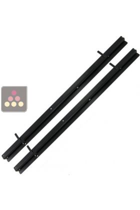 Set of 2 sliding rails for 1 shelf compatible with PRESTIGE 2015 range
