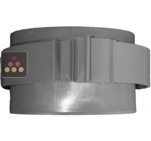 Connector for semi-rigid polyethylene duct for Friax air conditioner - Inner diam. 160mm FRIAX