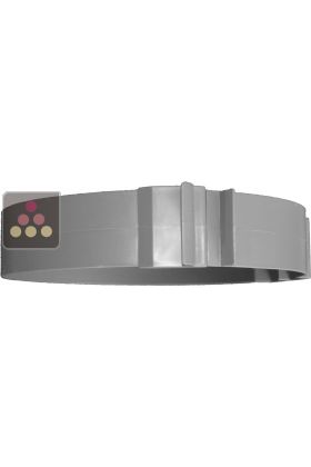 Fixation collar for 160mm semi-rigid polyethylene duct  